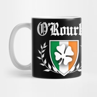 O'Rourke Shamrock Crest Mug